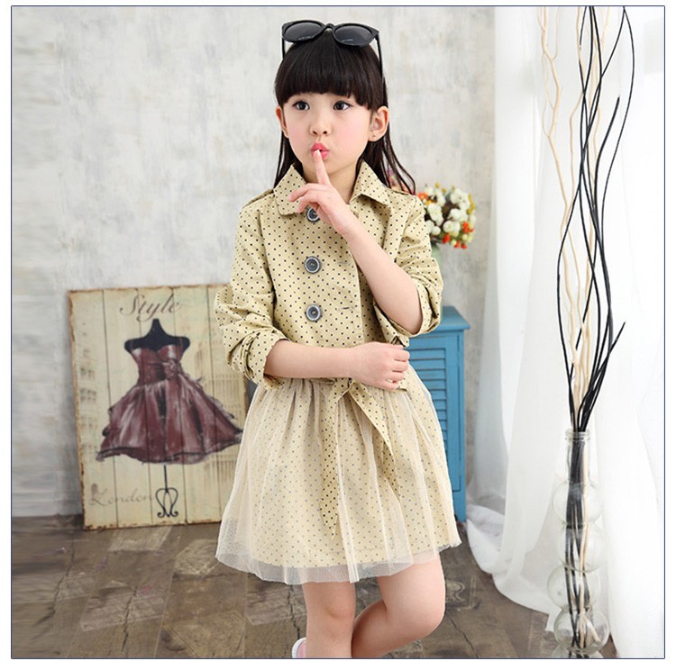 Custom Design 2 Pieces Girls Summer Daily Clothes Sleeveless Dresses And Long Sleeve Short Jacket