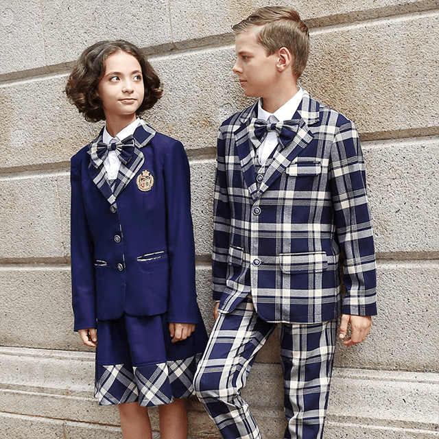 Girls and Boys Sample Middle School Uniform Design
