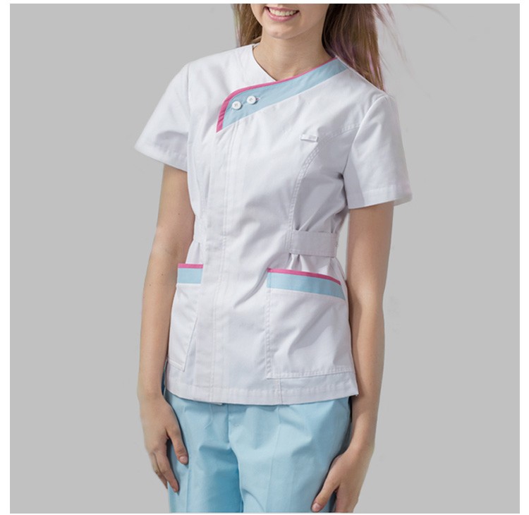 Custom Design Fashionable Nurse Uniform Comfortable Printing Oral Beautician Uniforms