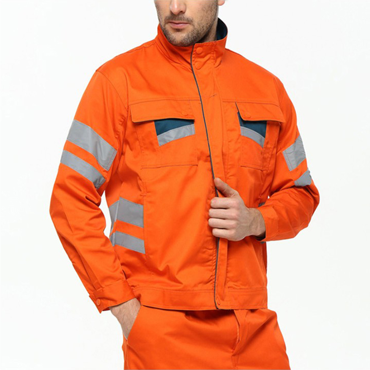 Custom Design Winter Long Sleeve Workwear Windproof Zipper Forest Explorer Protector Working Uniform